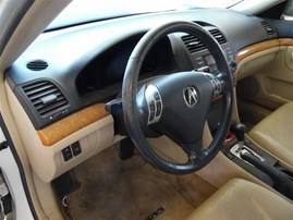 2005 Acura TSX White 2.4L AT #A24947